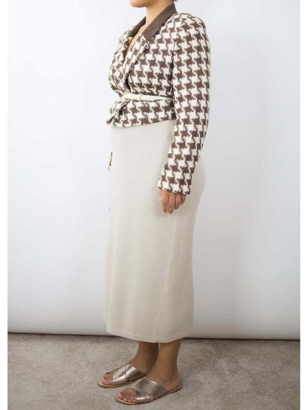 Ann Taylor Houndstooth Blazer